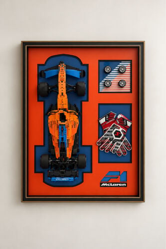 3D Art Lego Orange McLaren 