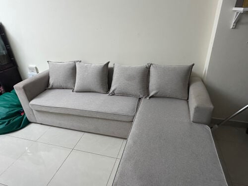 L shape sofa 