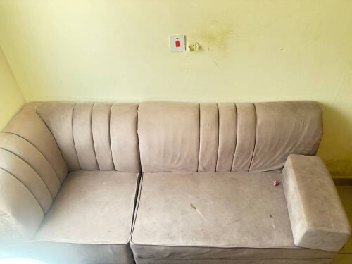 طقم جلوس مع سفره طعام 