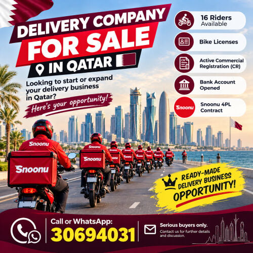 Bike Delivery Company for Sale