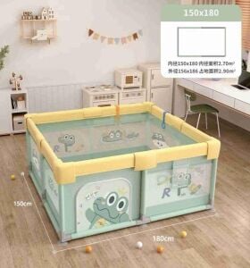 Fabric Fence Playpen 150x180cm