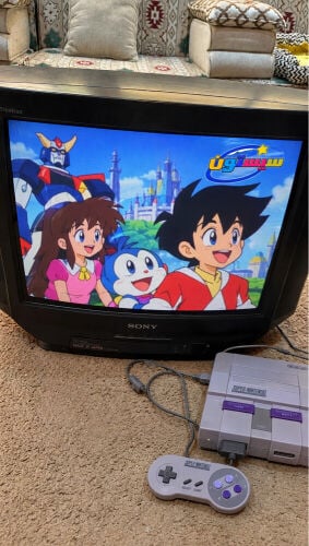 Sony Trinitron CRT Retro Gaming TV 