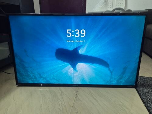 SHARP 40 INCH LED TV  + ANDROID BOX