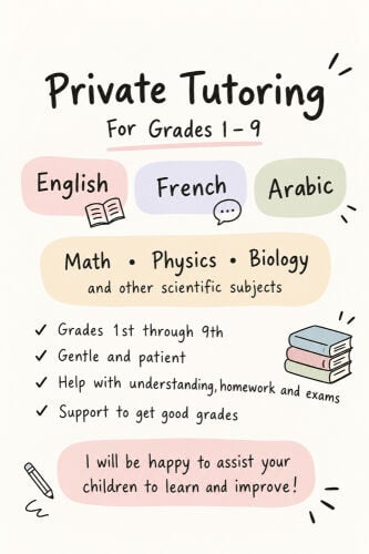 private tutor