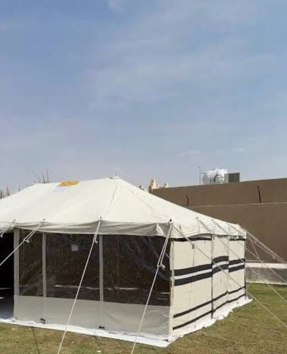A tent of a poetry house