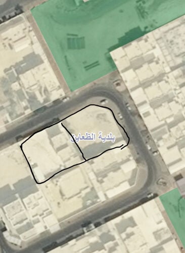 الخيسة ارض شارعين موقع ممتاز 