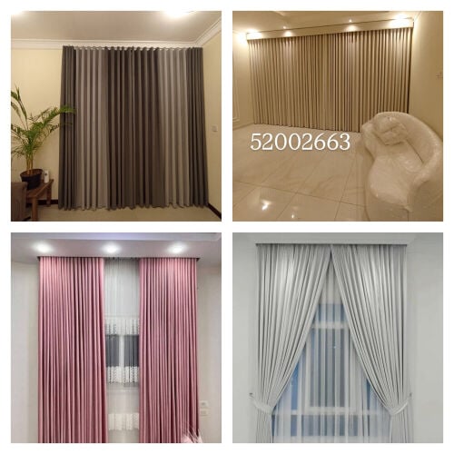 luxury curtains and furniture