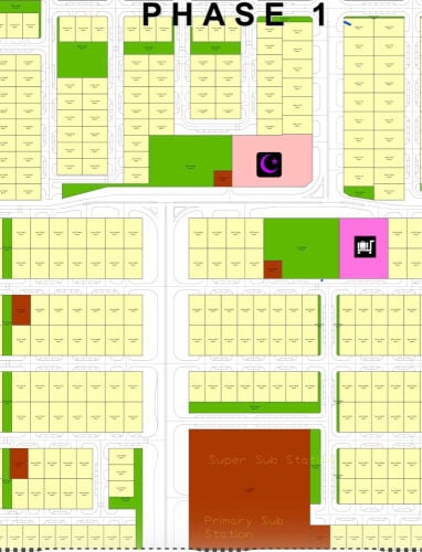 sale of 555 sqm in Huzoom lusail
