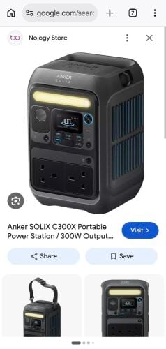 brand new Anker Solix C300 X