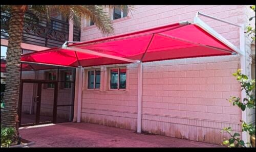 Fabric clothes Shades car parking