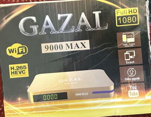 رسيفر غزال 9000ماكس