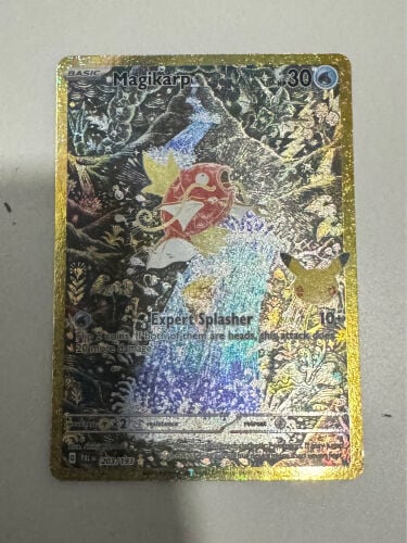rare Pokemon card & sleeve