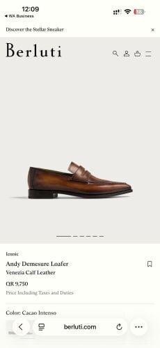 For sale: A luxurious classic shoe