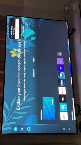 Samsung 55” 4K UHD Smart TV – 
