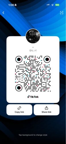 TikTok account 