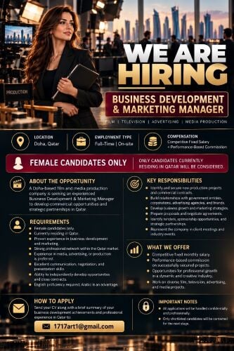 BUSINESS DEVELOPMENT & MARKETING