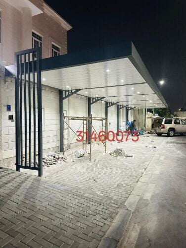 تصميم وتنفيذ مظلات مودرن وعادية ب