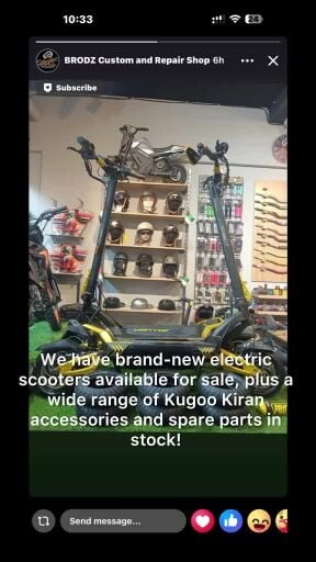 electric scooter