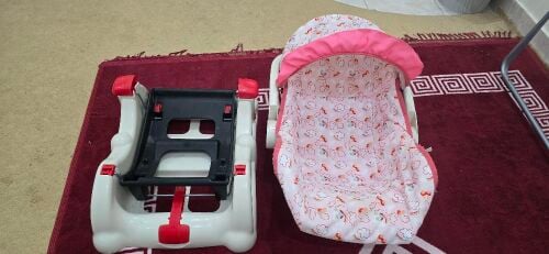 Baby swing manual stroller