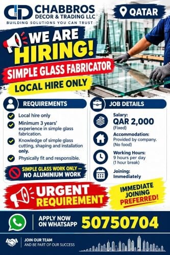 Glass Fabricator Simple
