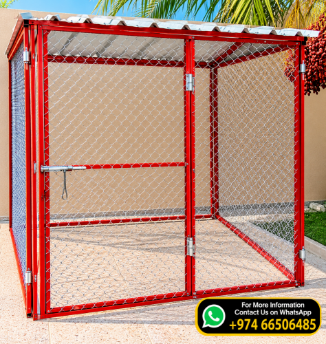 Metal Animal Cage with Roof