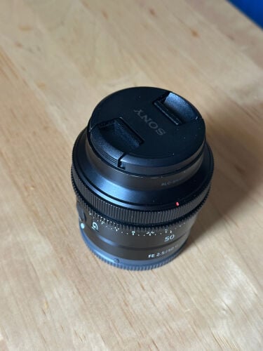 sony 50 mm lens f 2.5