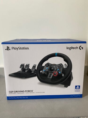 logitech g29 wheel+pedals