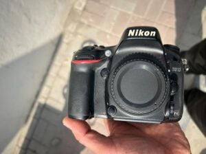 Nikon D610 with lenses