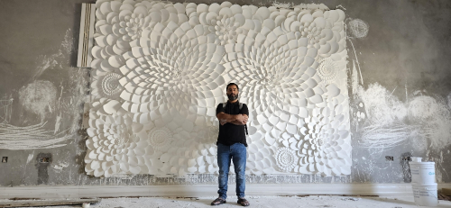 جبس مغربي ونحت الجداريات