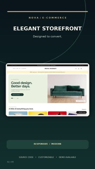 Full E-Commerce Website Source Code