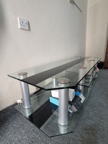 TV Glass Table