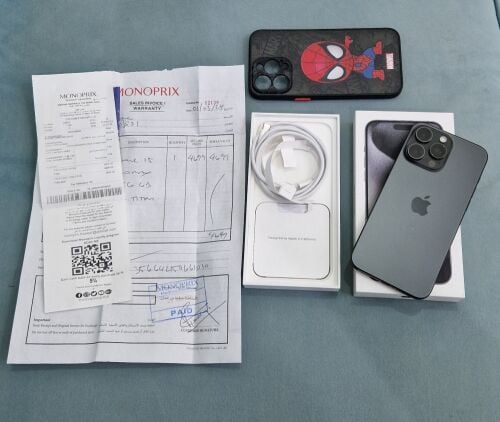Iphone 15 pro max 256GB