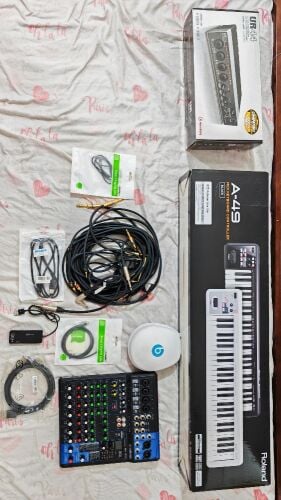 Keyboard,Mixer & Audio Interface