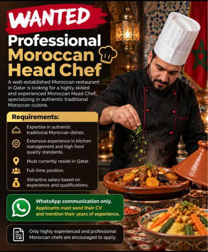 Professional Moroccan Chef