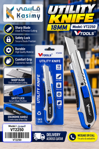 VTOOLS 18mm Utility Knife