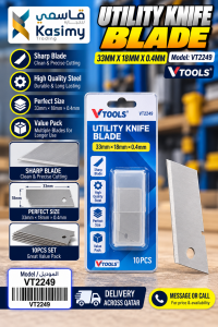 VTUtilityKnife Blades33180.4m