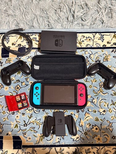 Nintendo Switch With 4 games
