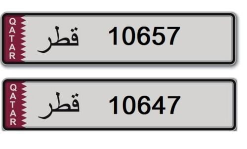 Twin  plate 10657 & 10647