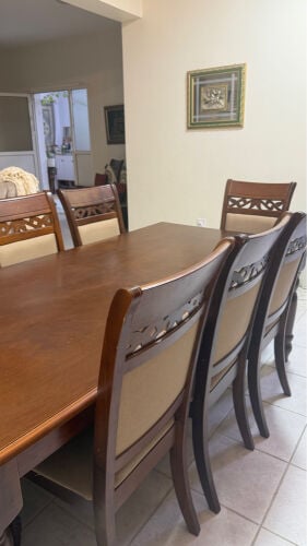 8 seat dining table 