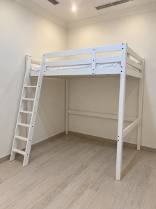 Loft Bed with Mattress Used twice