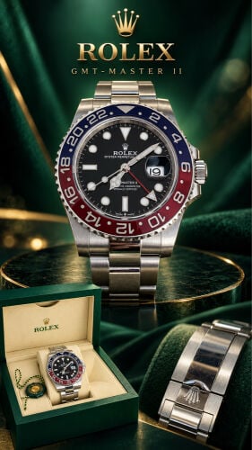 Rolex GMT-Master II Pepsi Oyster