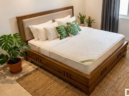 For Sale Bed Frame with Mattress 