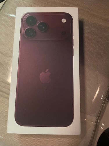18 pro max burgundy 