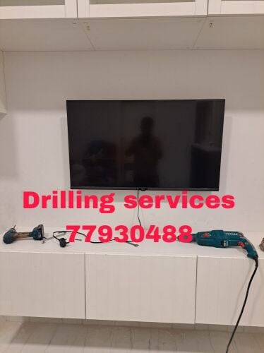 Drilling Service Tv Fixing in wall