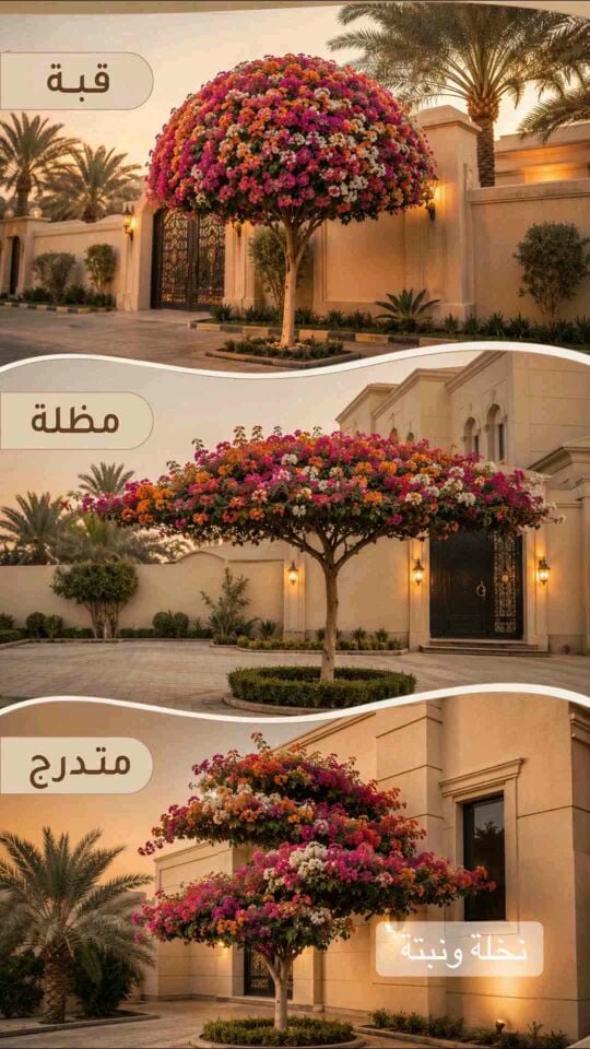 زراعه للفلل والقصور والمجمعات
