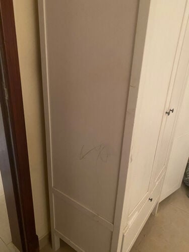  table and closet from IKEA 