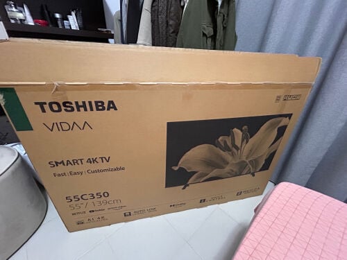 Toshiba 55" Smart 4K TV (55C350) 