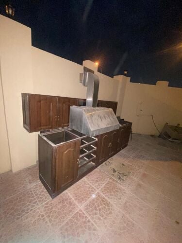 مطبخ المنيم كامل 4/4 جدارين
