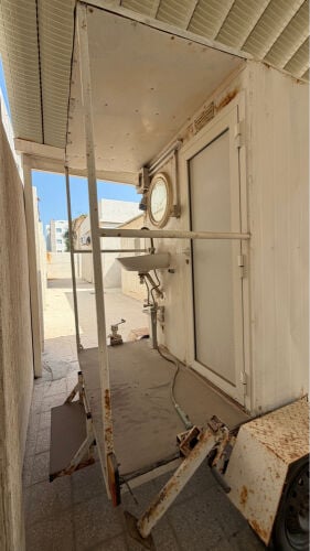 toilet cabin with shower