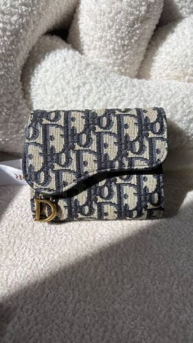 Christian Dior Saddle Lotus Wallet